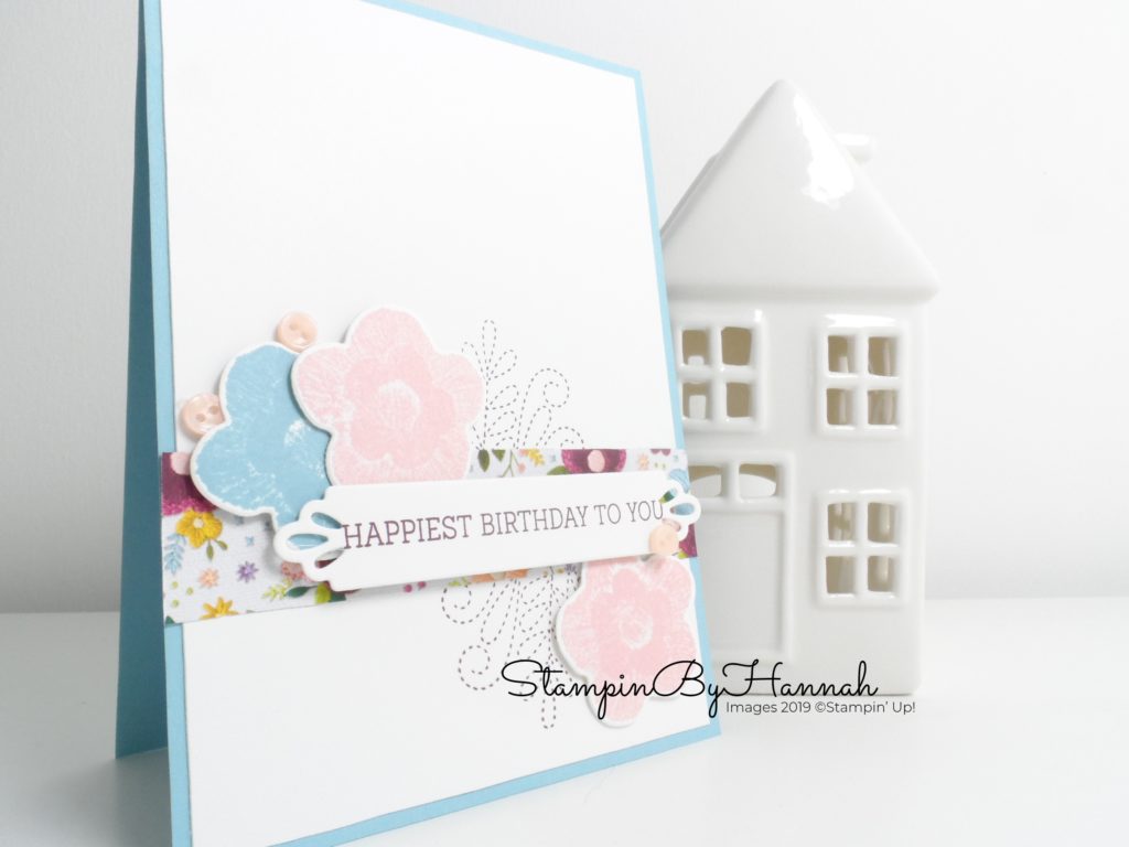 Happy Birthday with Needlepoint Nook • StampinbyHannah