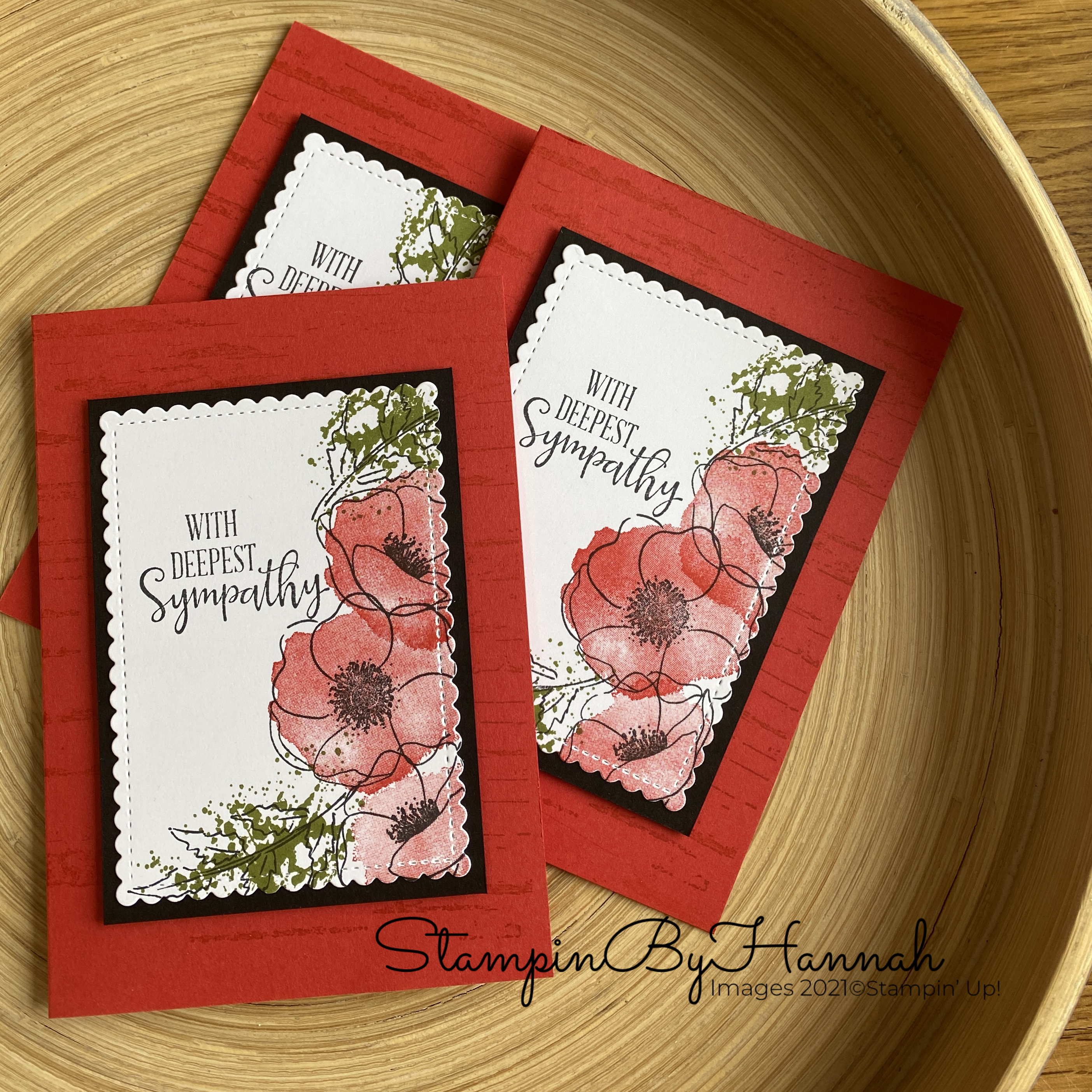 Handmade Sympathy Cards Stampin Up